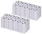 POWERHAUS24 200 Rapid Testtabletten 100 x pH-Wert Phenol Red und 100 x DPD1 freies Chlor