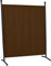 Angerer Freizeitmöbel GmbH Stellwand - Raumteiler & Raumtrenner Sichtschutz - Outdoor Paravent für Windschutz & Schatten auf Balkon (178 x 178 cm, braun)