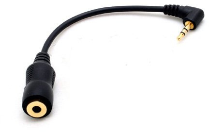 System-S Sound Kabel von 2,5 auf 3,5 Klinke für PDA MDA SDA Pocket PC MP3 Player - Audio-Adapter 2,5-mm-Klinken-St. - 3,5-mm-Klinken-Kupp.