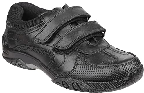 Hush Puppies Boy's Jezza Loafers, Black, 13.5 UK Child