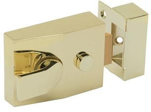 Sterling NLB101 Standard Deadlocking Brass Plated Nightlatch