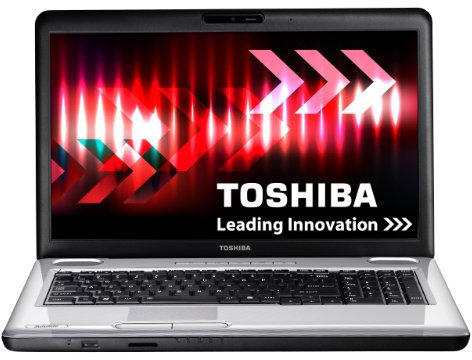 Toshiba Satellite L550-1CW 17.3-inch Laptop (Intel Celeron T3100 1.9 GHz Processor, 3 GB RAM, 250 GB HDD, DVD SuperMulti Drive, 6 Cell Battery, Windows 7 Home Premium)