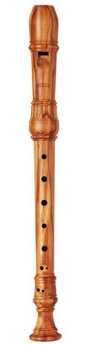 Moeck Sopran-Blockflöte Oliver 729 - Holzblockflöte - Braun - Barock - Moeck