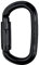 Singing Rock Ozone Ovalkarabiner schwarz, Variante:Twist