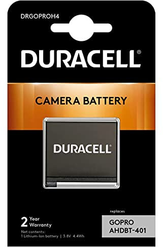 Duracell DRGOPROH4 Replacement Battery for GoPro Hero 4