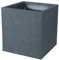 EDA Pot carré Graphit 39cm - Contenance 35L - Gris anthracite