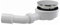 Dusche Ablaufgarnitur DN 90 Ablaufbogen Geruchsverschluss Siphon Sifon Duschtassse Garnitur Abdeckplatte ABS Chrom Duschtassedicke bis 22 MM