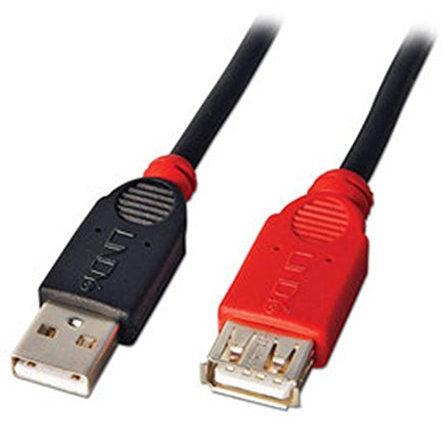 Lindy 42817 Prolunga Attiva USB 2.0, 5 m