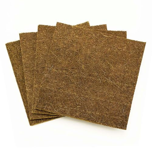 Kokosfasermatte 40 x 40 cm - 4er Set, Terrarienrückwand aus Kokosfaser, Diese Kokosfaserrückwände sind in 30x30 cm, 40x40 cm und 50x50 cm erhältlich