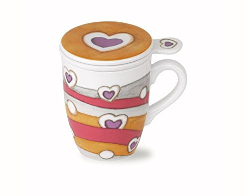 THUN Caffe al Volo Everyday Tisaniera Cuore e Onde Art P1285V23
