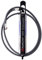 Elysator Wasserenthärterpatrone 300 micro Vollentsalzung mit Wandhalter & Füllschlauch, Schwarz, CD, 80 min, 1 Count