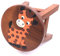 ROMBOL Handgefertigter Kinderhocker, Holz, Kinderhocker:Giraffe