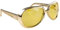 P'tit Clown 10850 Brille aus Kunststoff – Motiv: Elvis – Goldfarben