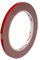 AUTO-PLAST PRODUKT APP Acryl Tape Doppelseitiges Klebeband Extra Stark | Doppelseitiges Wasserdichtes Montageband | Rot | 5m Länge, 6mm Breite