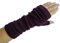 alles-meine.de GmbH lila/dunkellila - Pulswärmer feinstrick 26 cm Stulpen Stulpe Armstulpen
