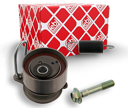 febi bilstein 31850 Spannrolle für Zahnriemen, mit Schraube und Feder, 1 Stück