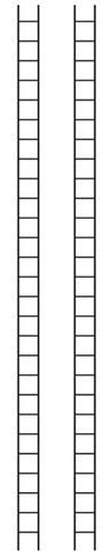 0 Gauge ladders (pack of 2)