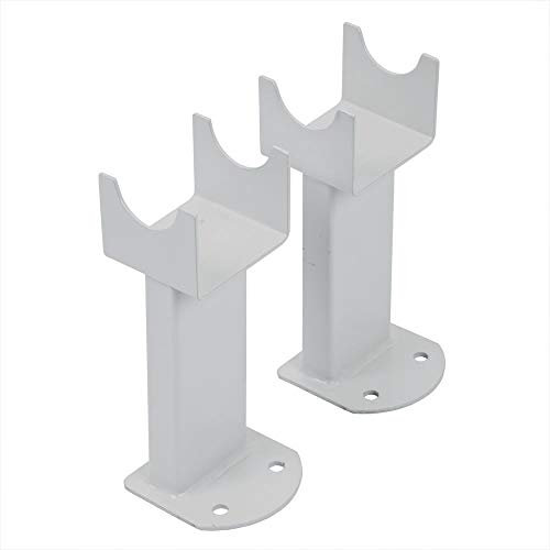 Milano Aruba Capri Java Radiator Floor Mounting Feet - White