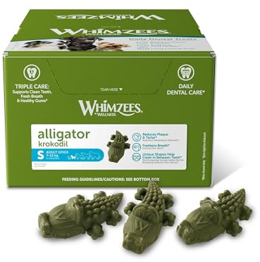 Whimzees Crocodiles Small / 150 Pieces in Display 1 Pack (1 x 2.25 Kg)