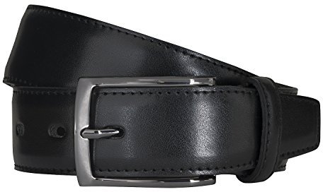 LLOYD Herren Gürtel, 85, Black
