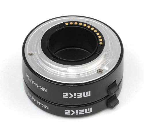 Meike MK-N-AF3A Bague d'extension Macro en métal pour Nikon 1 Mount N1 1 V1 V2 V3 S1 S2 J1 J2 J3 J4 J5 AW1 caméra