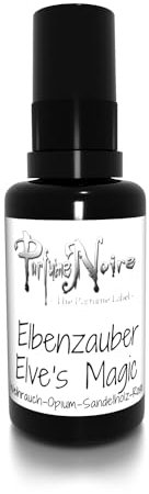 Elbenzauber - 25ml Parfüm mit Weihrauch, Opiumduft, Sandelholz und Rose - veganes Eau de Parfüm