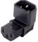 ChenYang IEC 60320 C14 maschio a C13 femmina 90 gradi UP adattatore connettore di estensione di alimentazione angolare 10A 250V per monitor/computer/PDU chassis