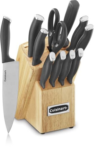 Cuisinart C77SSB-12P Colorpro Messerblock, Schwarz One Size schwarz