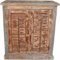 GURU SHOP Vintage Beistellschrank, Kommode, Nachttischschrank, Flurschrank - Modell 2, Braun, 78x75x39 cm, Kommoden & Sideboards