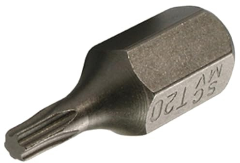 SW-Stahl 05330L Schraubendrehbit T20, 3/8 Zoll Torx Bit, 30mm Kurz | T-Profil Schraubbit aus Chrom-Vanadium, brüniert - Ideal für Ratsche und Steckschlüssel-Systeme bei engen Platzverhältnissen