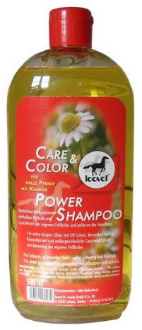 Leovet Power Shampoo Kamille für helle Pferde, 500 ml
