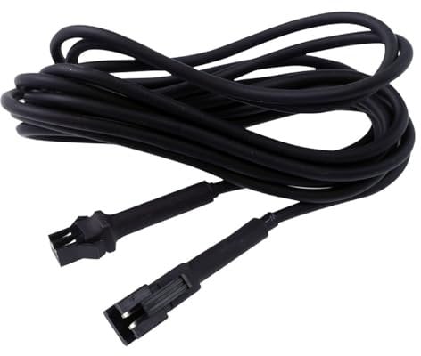 Kabel KOSO für Temperatursensor 2 Meter schwarzer Stecker