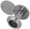 Amig - Spioncino per Porta | Obiettivo Superangolare | Per Porte d'Ingresso Interne ed Esterne | Colore Ottonato | Acciaio | Dimensioni Diametro 14 mm | Spessore della Porta 55-80 mm