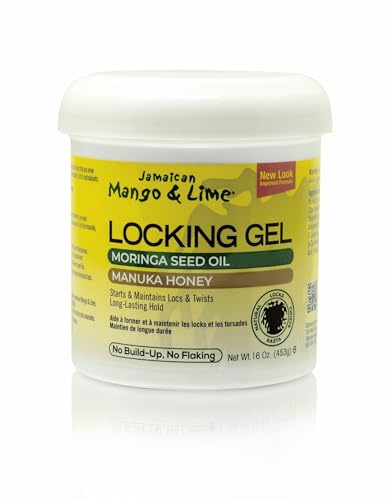 Jamaican Mango and Lime Resistant Formula Locking Hair Gel, 16 Ounce by Jamaican Mango