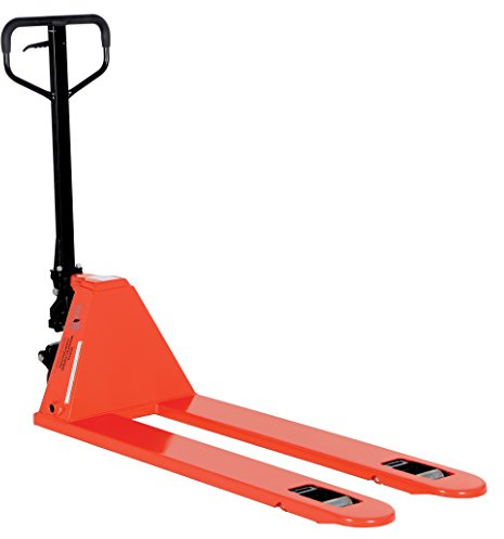 Vestil PM4-2048-LP Steel Low Profile Pallet Truck 61 In. x 20-1/2 In. x 49 In. 4000 Lb. Capacity Red