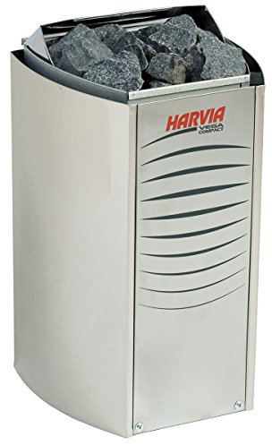 Harvia Vega Compact Saunaofen - BC23E 2,3 kW wird separates Steuergerät benötig, Edelstahl
