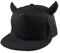 Thenice DamenTeufel Ox Horn Hüte Mützen Baseball Caps (schwarz)