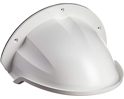 Hikvision Digital Technology DS-1250ZJ Schutzdach für Überwachungskamera, kompatibel mit DS-2CD45XXF(WD)-I(Z)(H)(S), für den Außenbereich, Weiß, 264,7 x 152 mm