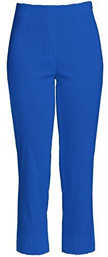Robell Marie 07 Slim Fit Stretchhose Schlupfhose Damen Capri Hose #Marie 07 (50, Royalblau(67))