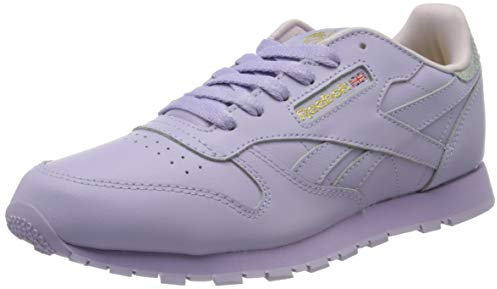 Reebok Classic Leather BD5543, Unisex-Kinder Sneaker, Violett (Purple BD5543), 36 EU (4 UK)