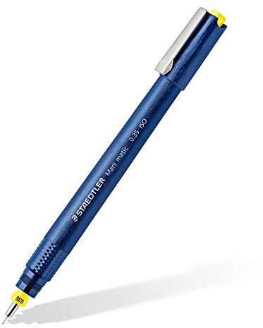 STAEDTLER 700 M Mars matic Tuschezeichner, blau, 0,35mm, 1 Stück (1er Pack)