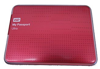 Western Digital 1TB My Passport Ultra USB 3.0 disco rigido esterno 1000 GB Rosso