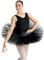 Capezio Damen Practice Übungs-Tutu Für Erwachsene, Schwarz, XS EU