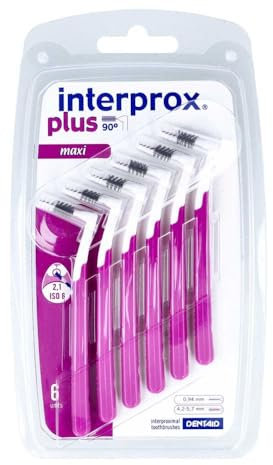 INTERPROX plus maxi lila Interdentalbürste 6 St Zahnbürste