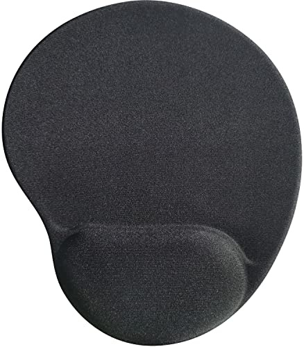 Compucessory Imac Mouse Mat Ergonomic Non-slip with Gel Wrist Rest Grey Ref CCS55151