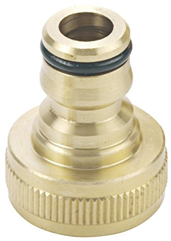 REHAU Hahnanschluss 33,3 mm (G 1), hochwertiges Messing für wasserdichte Verbindung und Lange Lebensdauer