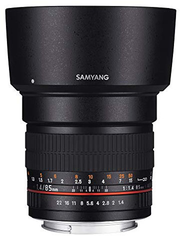 Samyang Obiettivo 85mm F/1,4 AS IF UMC per Sony, Nero