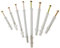 20 x Nylon Frame Hammer Anchor Screw Fixings, 80mm x M8 used to fix windows, doors and conservatory frames to masonry walls