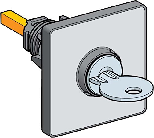 Schneider KDC1SR Betätigungselement 45x45mm, Schloss