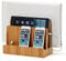 Great Useful Stuff G.U.S. Multi-Device Charging Station Dock & Organizer - Multiple Finishes Available. for Laptops, Tablets, and Phones - Strong Build, Eco-Friendly Bamboo